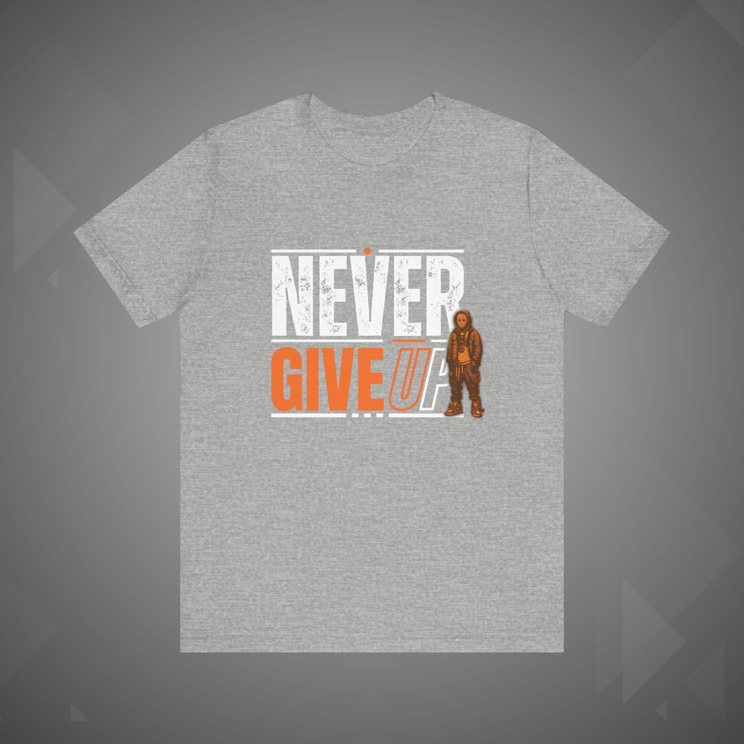 Never Give Up Motivational Tee