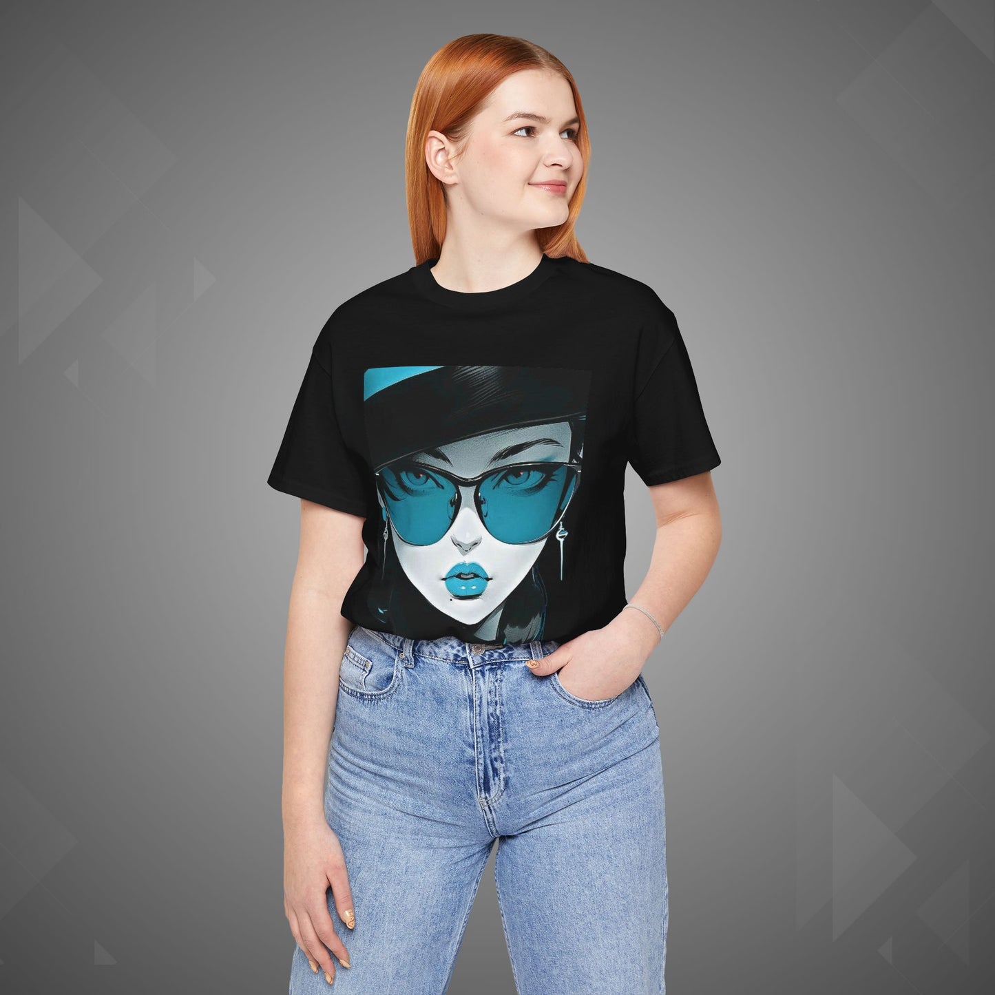 Futuristic Femme Fatale Tee