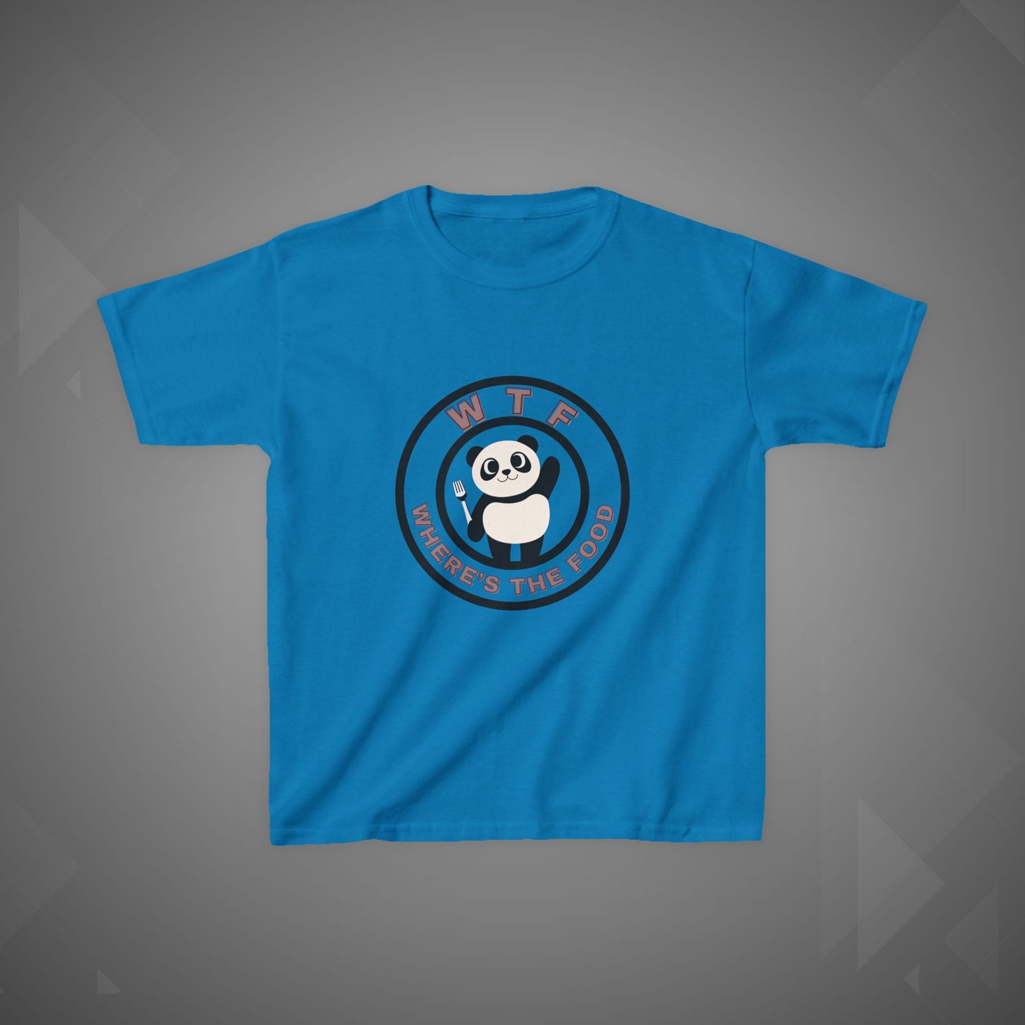 Kid's Tee - Funny Where's The Food Design