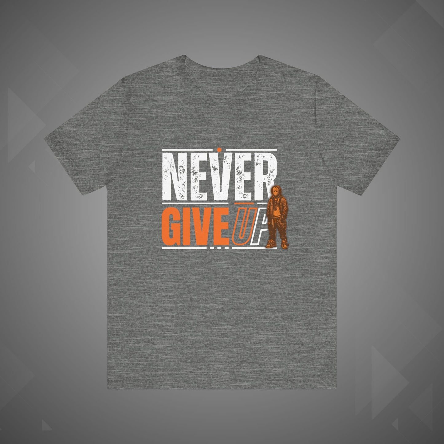 Never Give Up Motivational Tee