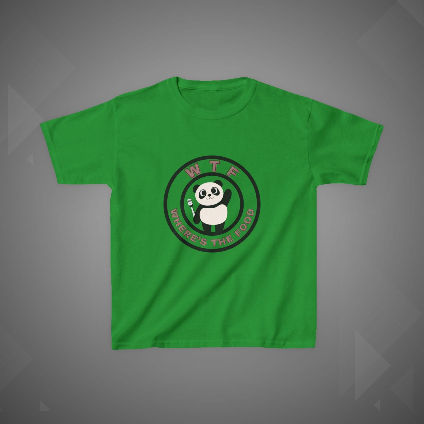 Kid's Tee - Funny Where's The Food Design