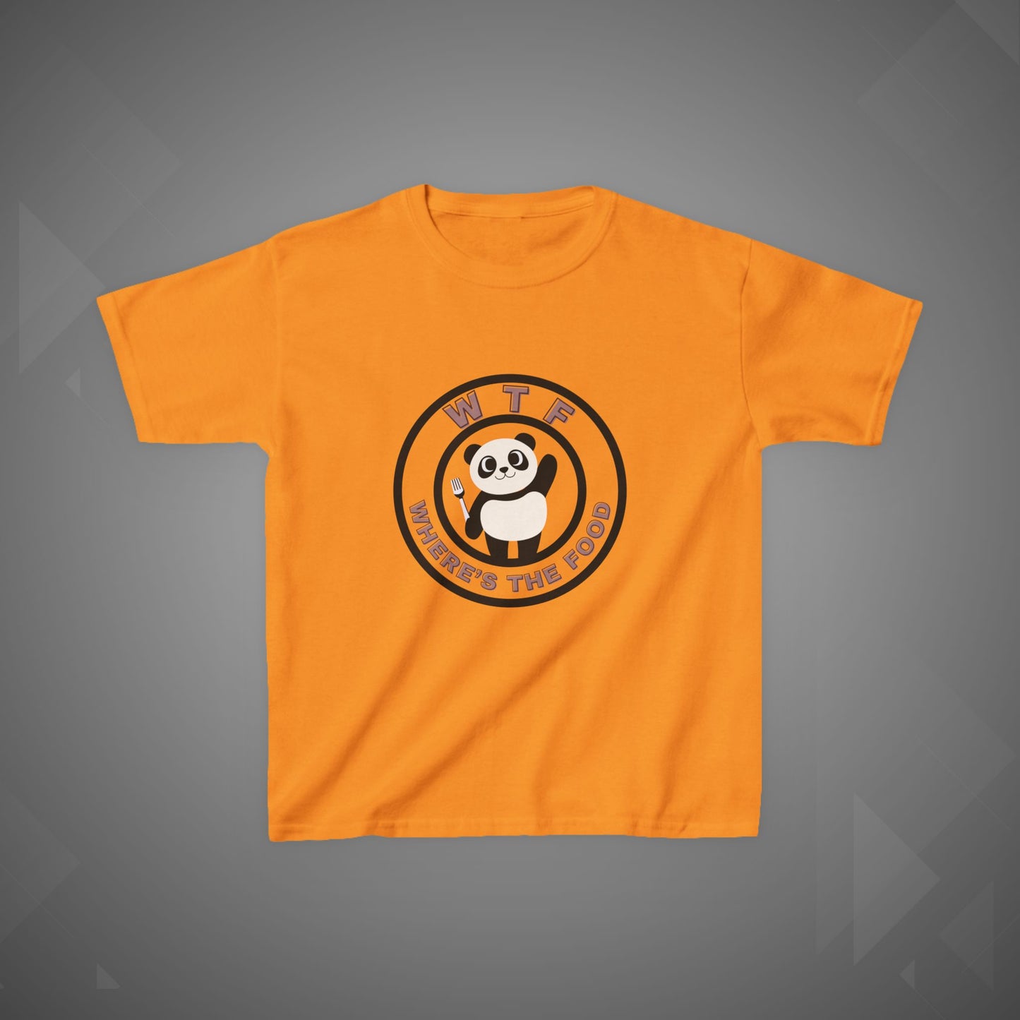 Kid's Tee - Funny Where's The Food Design