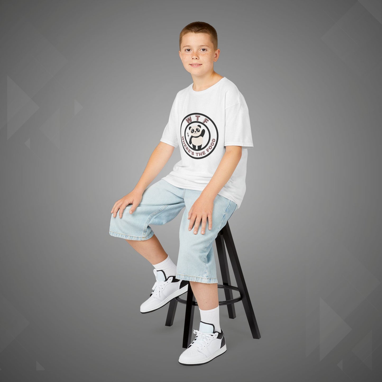 Kid's Tee - Funny Where's The Food Design