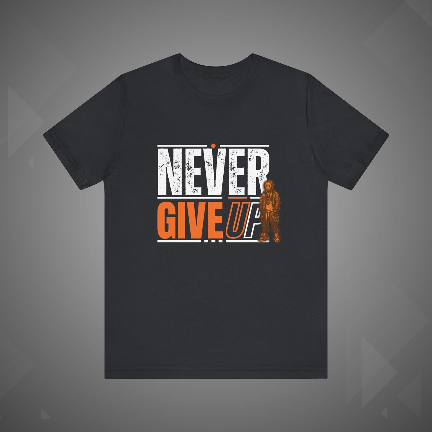 Never Give Up Motivational Tee