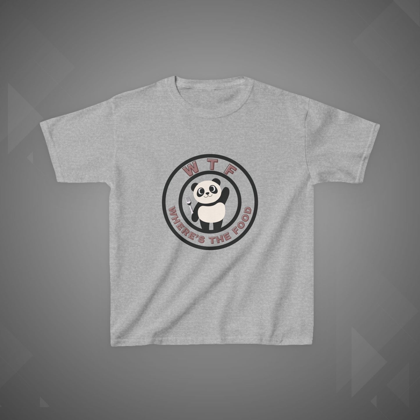 Kid's Tee - Funny Where's The Food Design