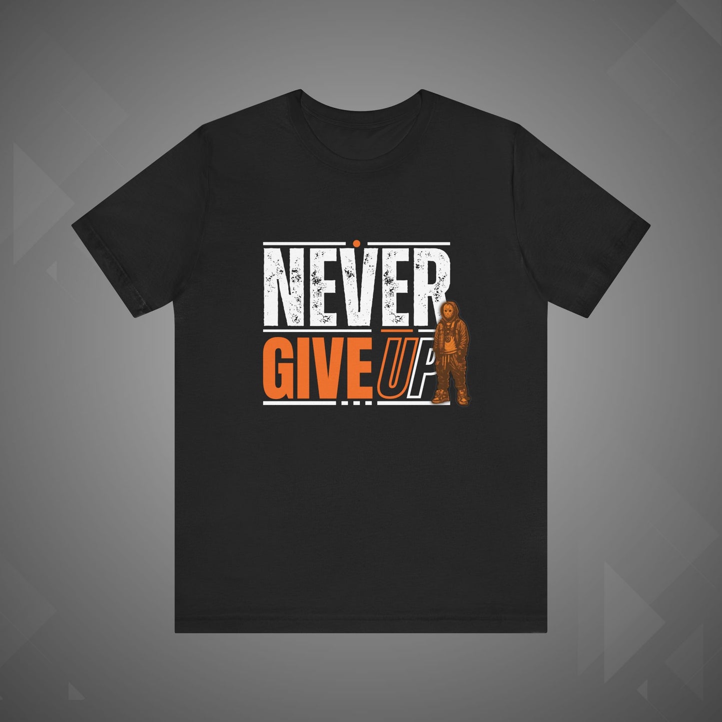 Never Give Up Motivational Tee