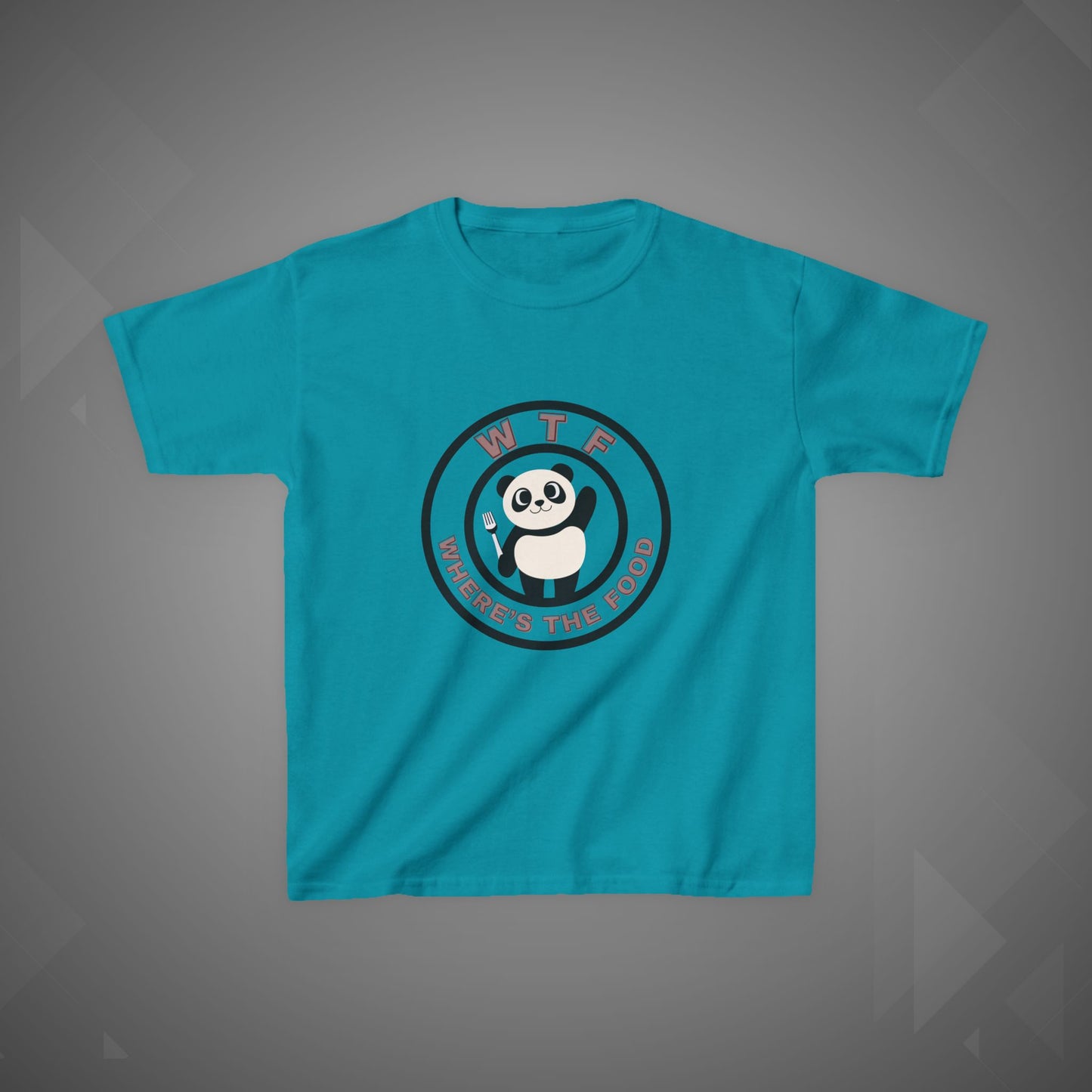 Kid's Tee - Funny Where's The Food Design