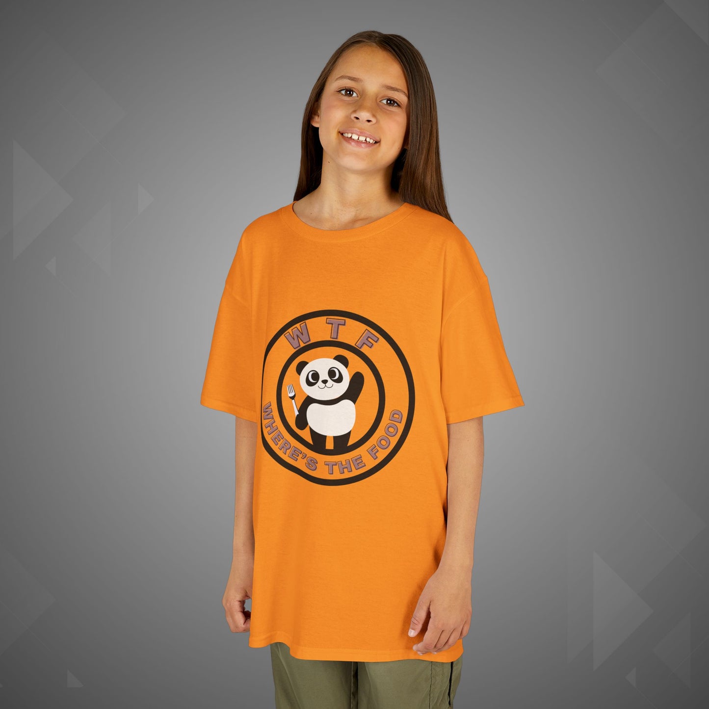 Kid's Tee - Funny Where's The Food Design