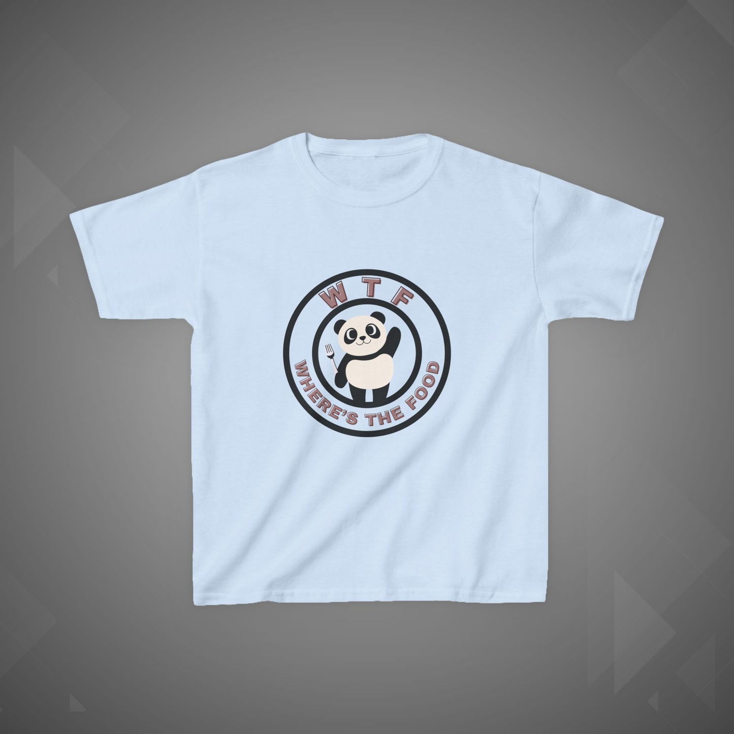 Kid's Tee - Funny Where's The Food Design