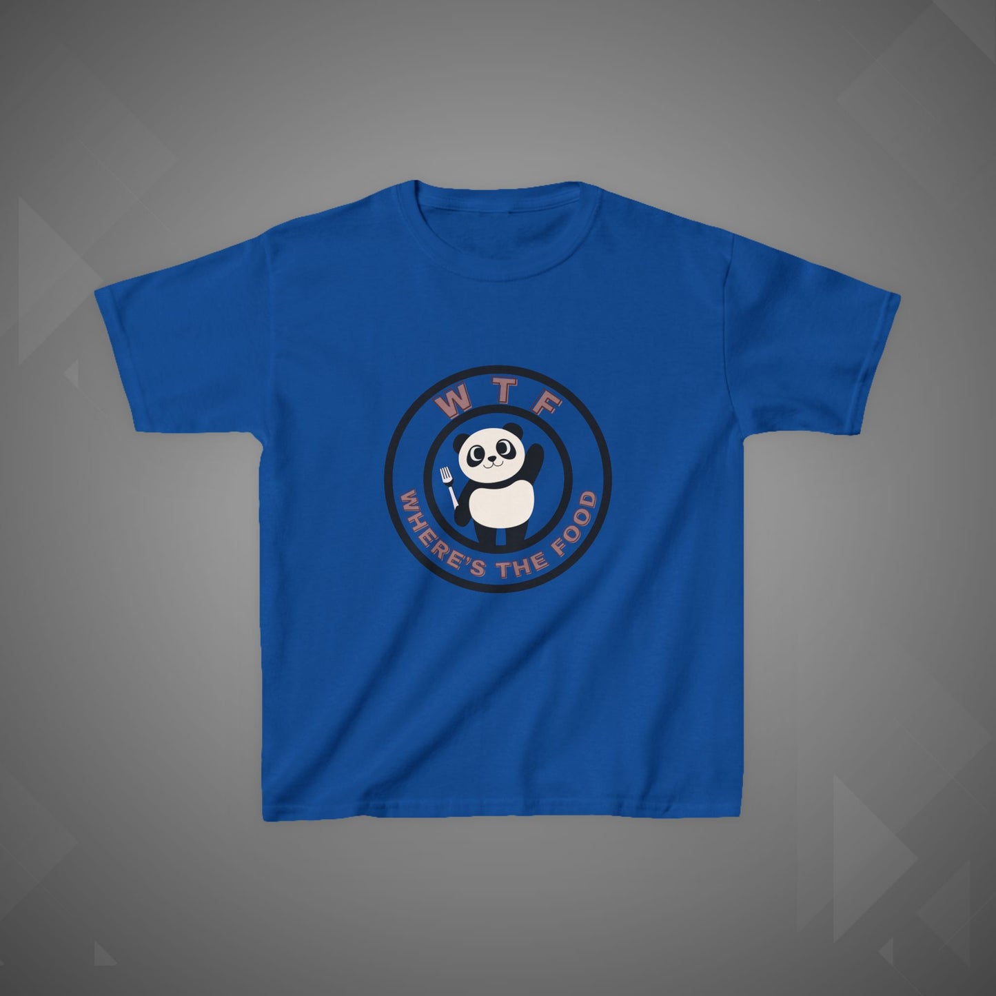 Kid's Tee - Funny Where's The Food Design