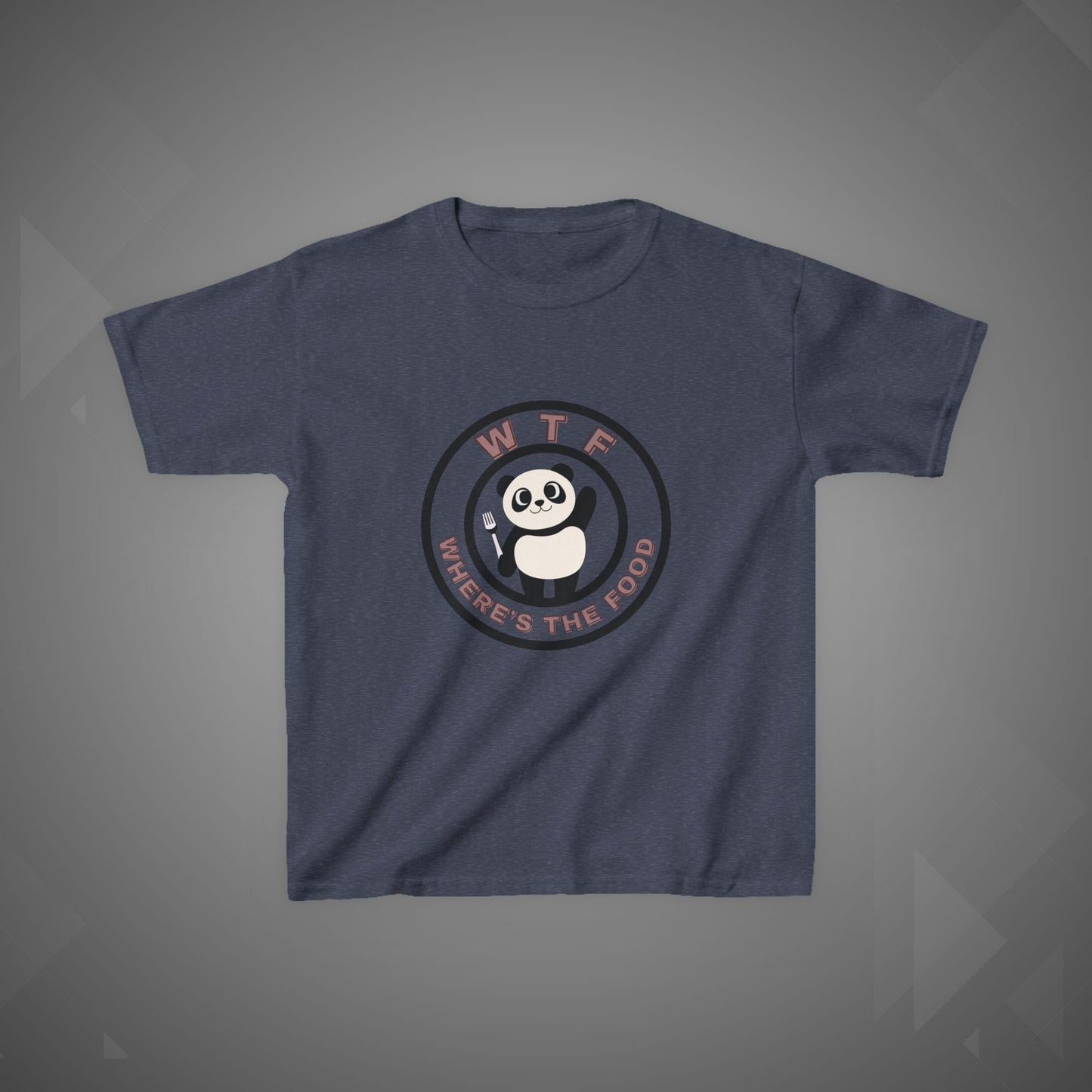 Kid's Tee - Funny Where's The Food Design
