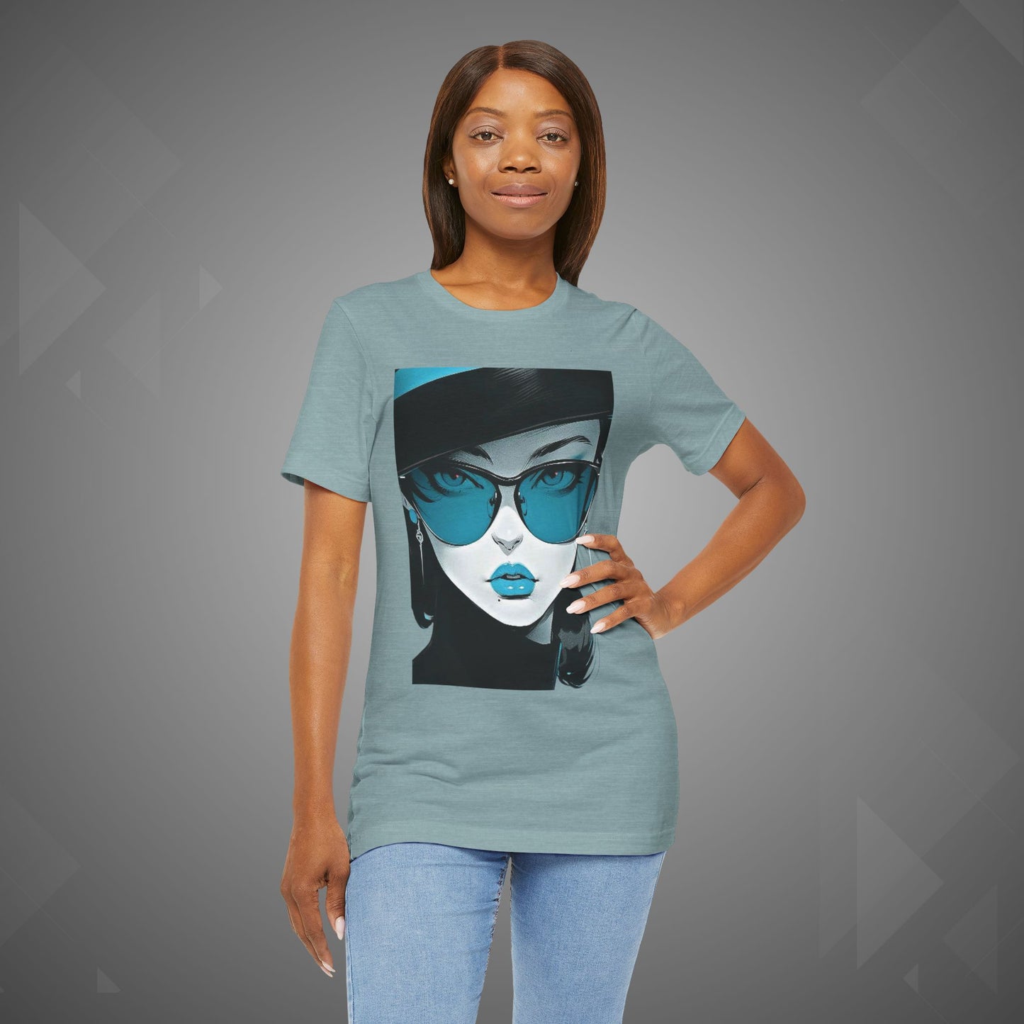 Futuristic Femme Fatale Tee