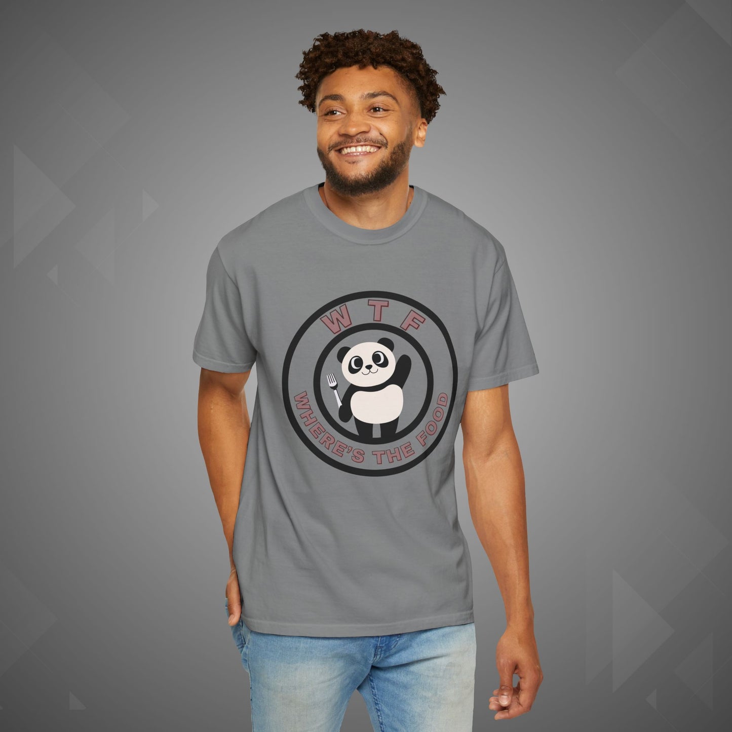 Funny T-Shirt | WTF Panda T-Shirt – "Where’s The Food"