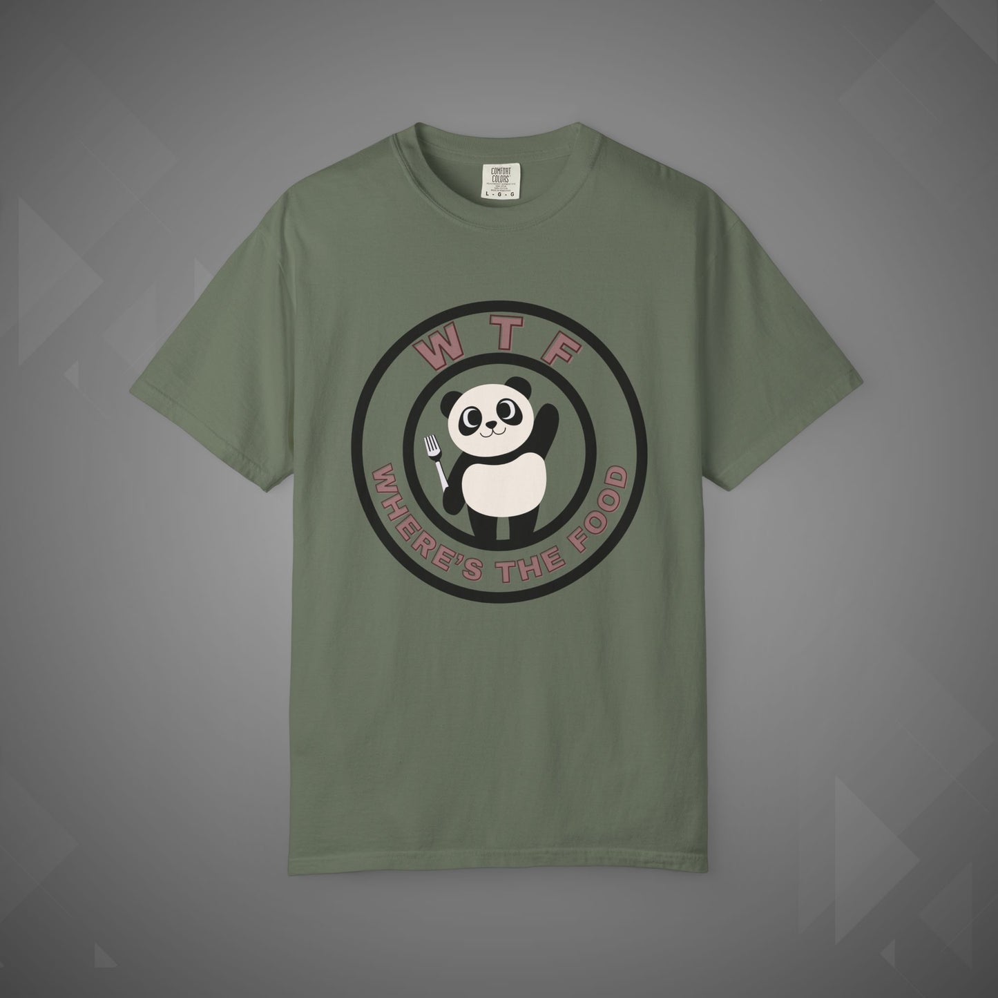 Funny T-Shirt | WTF Panda T-Shirt – "Where’s The Food"