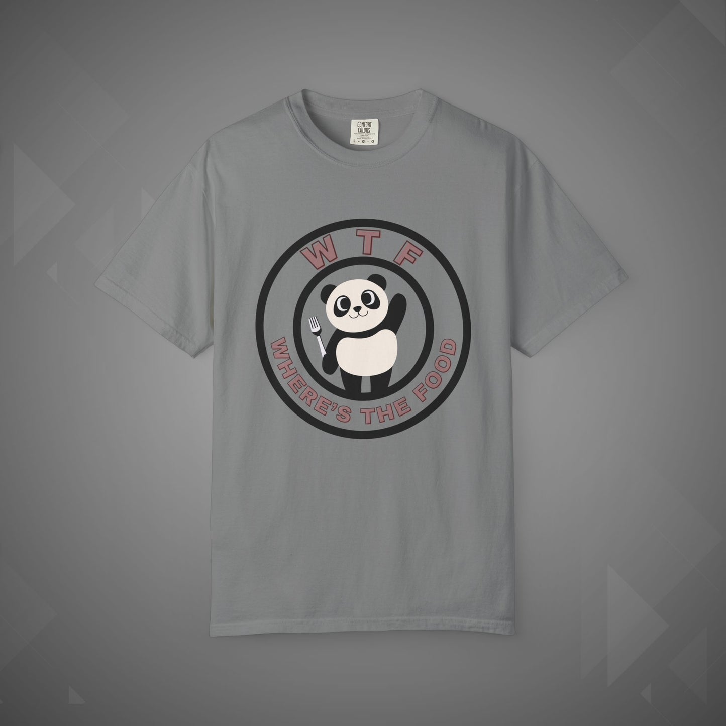 Funny T-Shirt | WTF Panda T-Shirt – "Where’s The Food"