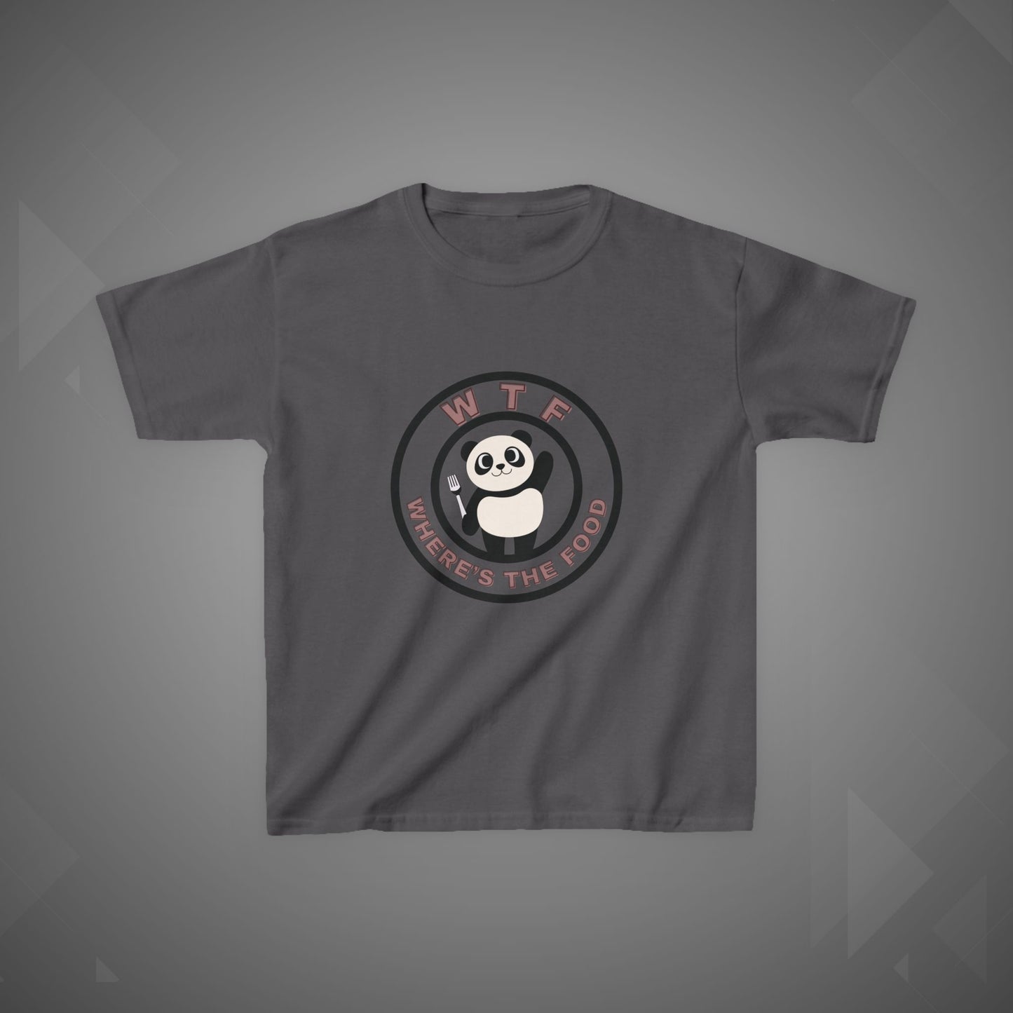 Kid's Tee - Funny Where's The Food Design