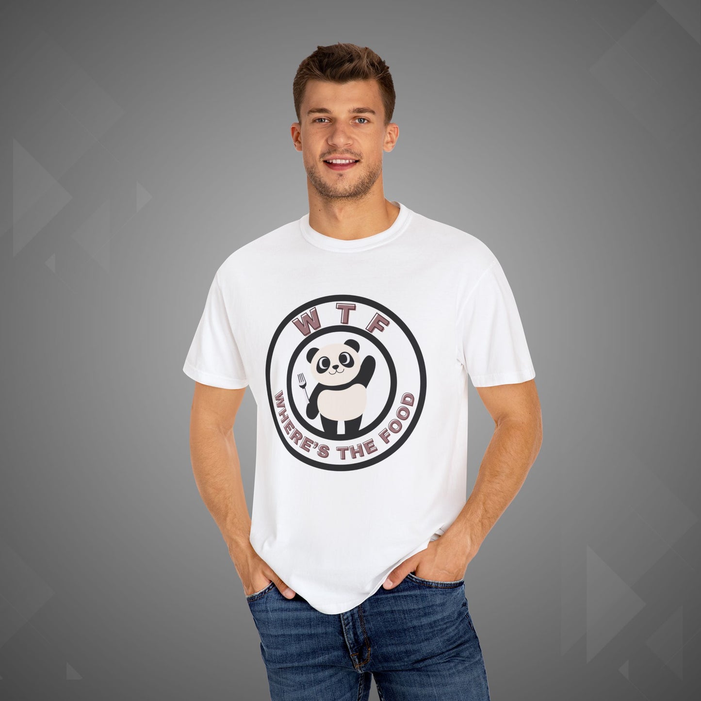 Funny T-Shirt | WTF Panda T-Shirt – "Where’s The Food"