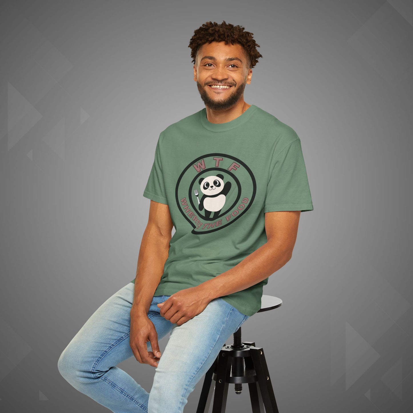 Funny T-Shirt | WTF Panda T-Shirt – "Where’s The Food"
