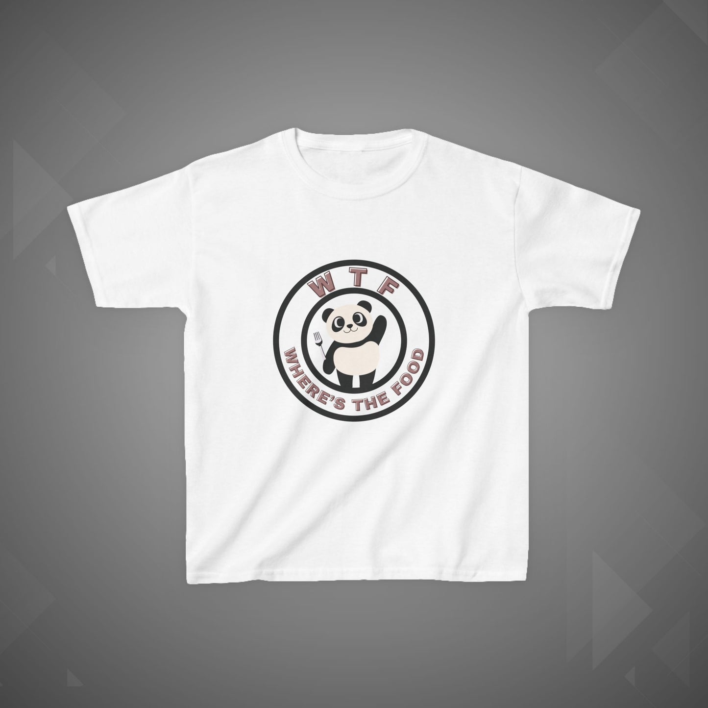 Kid's Tee - Funny Where's The Food Design