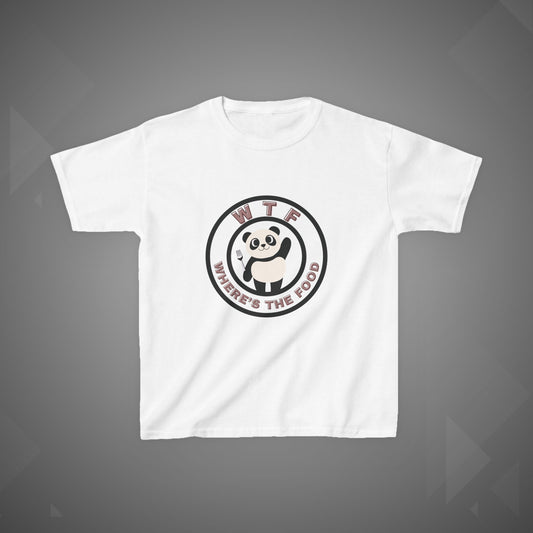 Kid's Tee - Funny Where's The Food Design