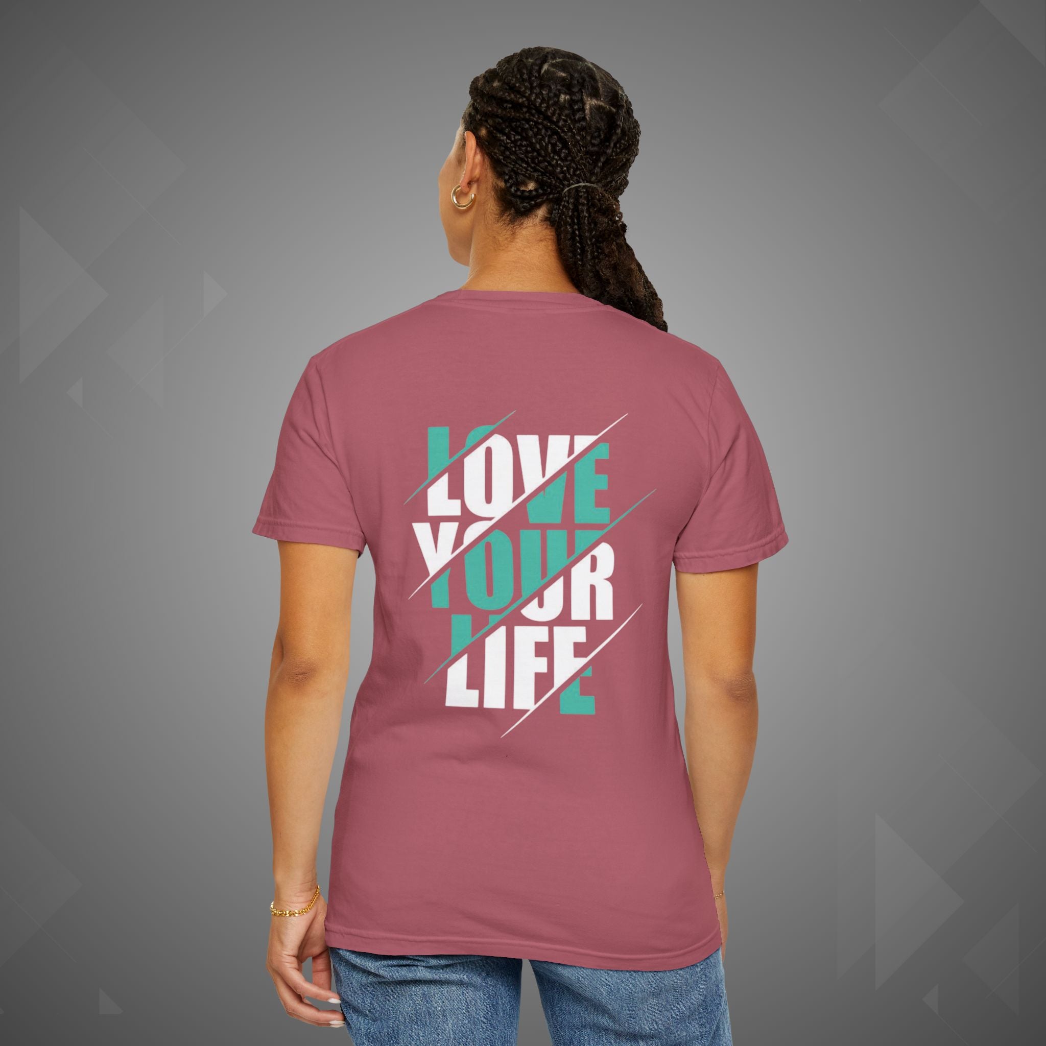 Unisex Garment-Dyed T-shirt with 