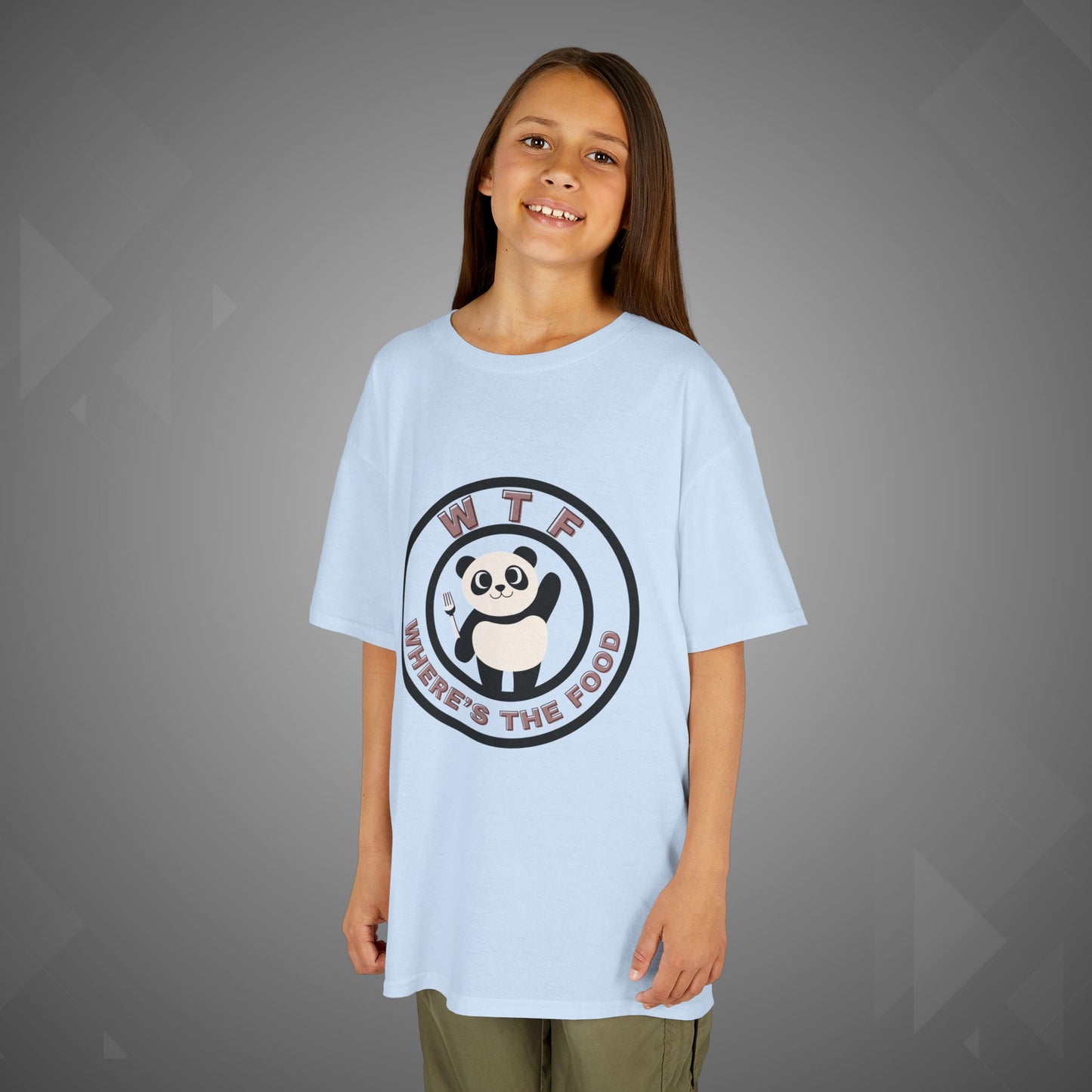 Kid's Tee - Funny Where's The Food Design