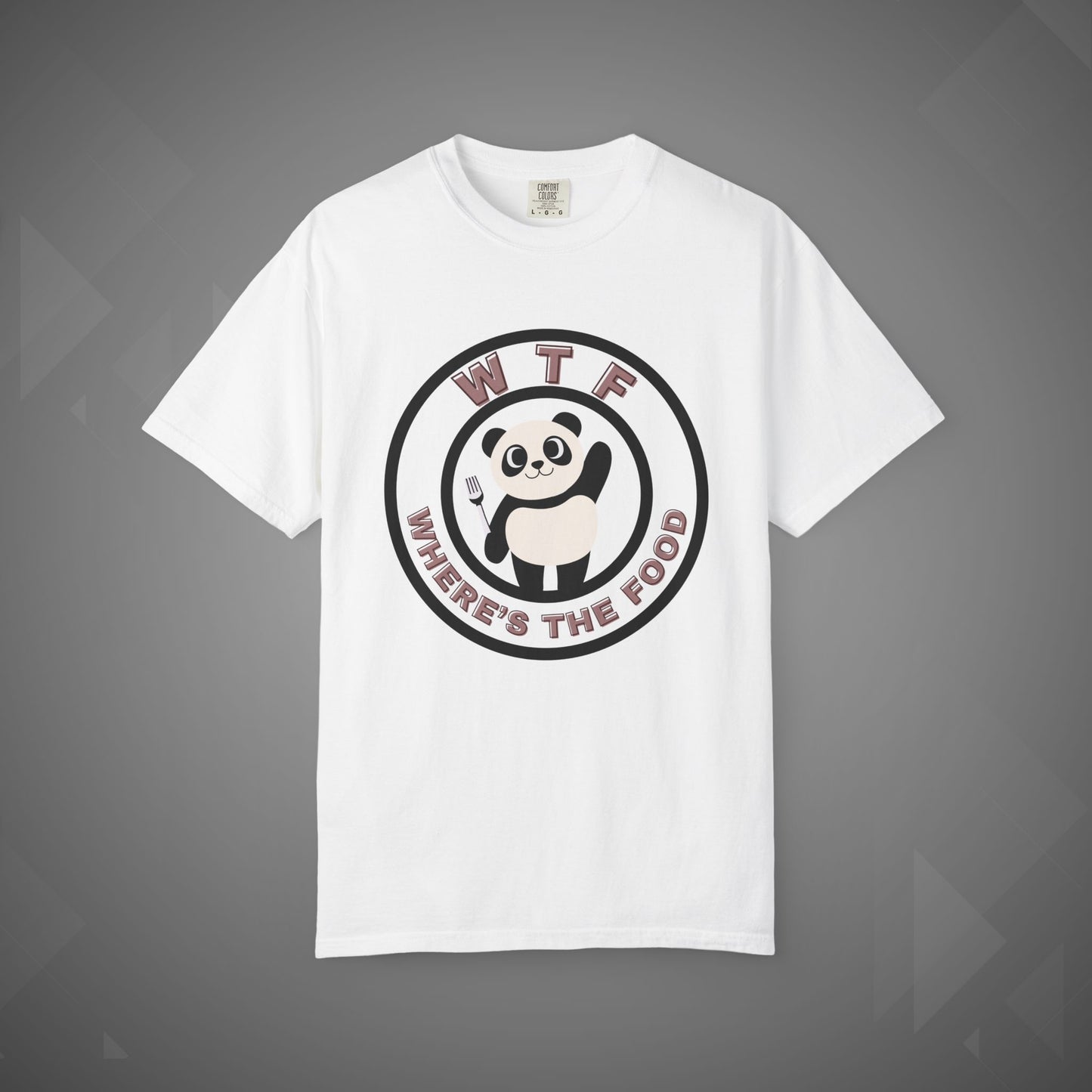 Funny T-Shirt | WTF Panda T-Shirt – "Where’s The Food"