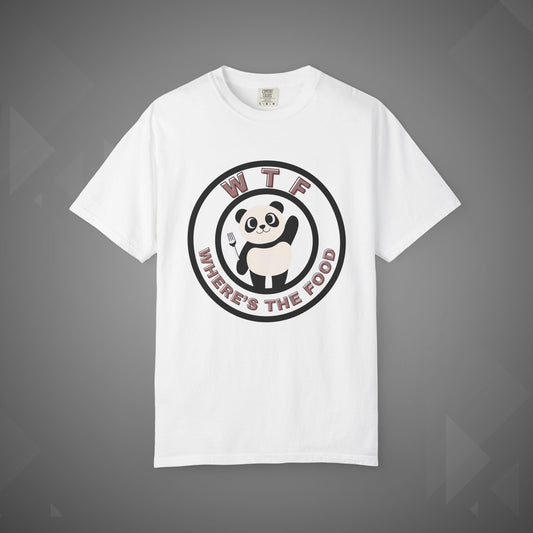 Funny T-Shirt | WTF Panda T-Shirt – "Where’s The Food"