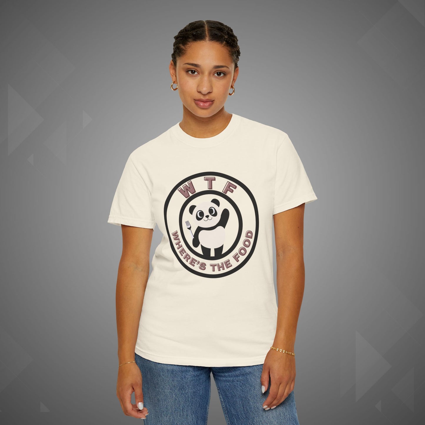 Funny T-Shirt | WTF Panda T-Shirt – "Where’s The Food"