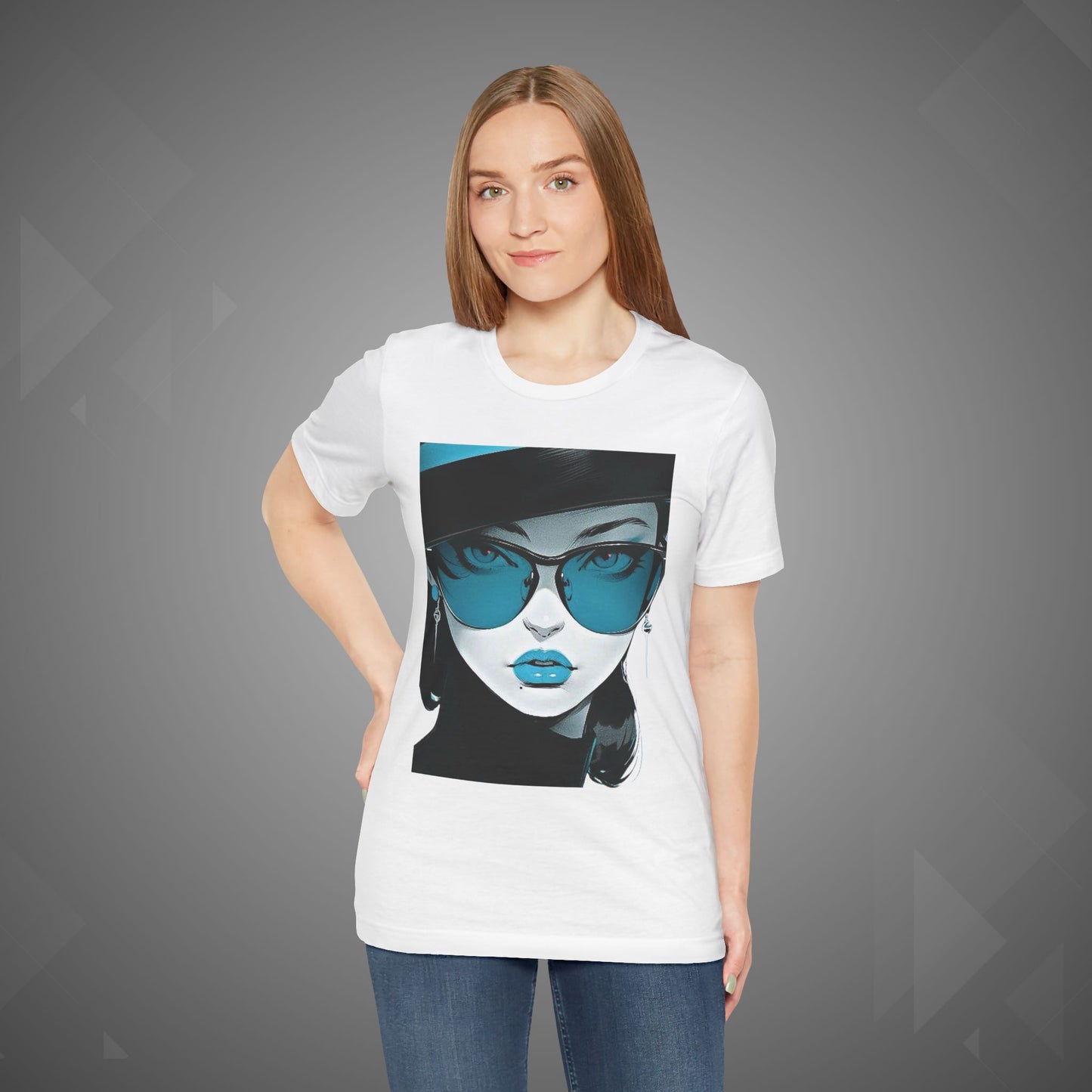 Futuristic Femme Fatale Tee