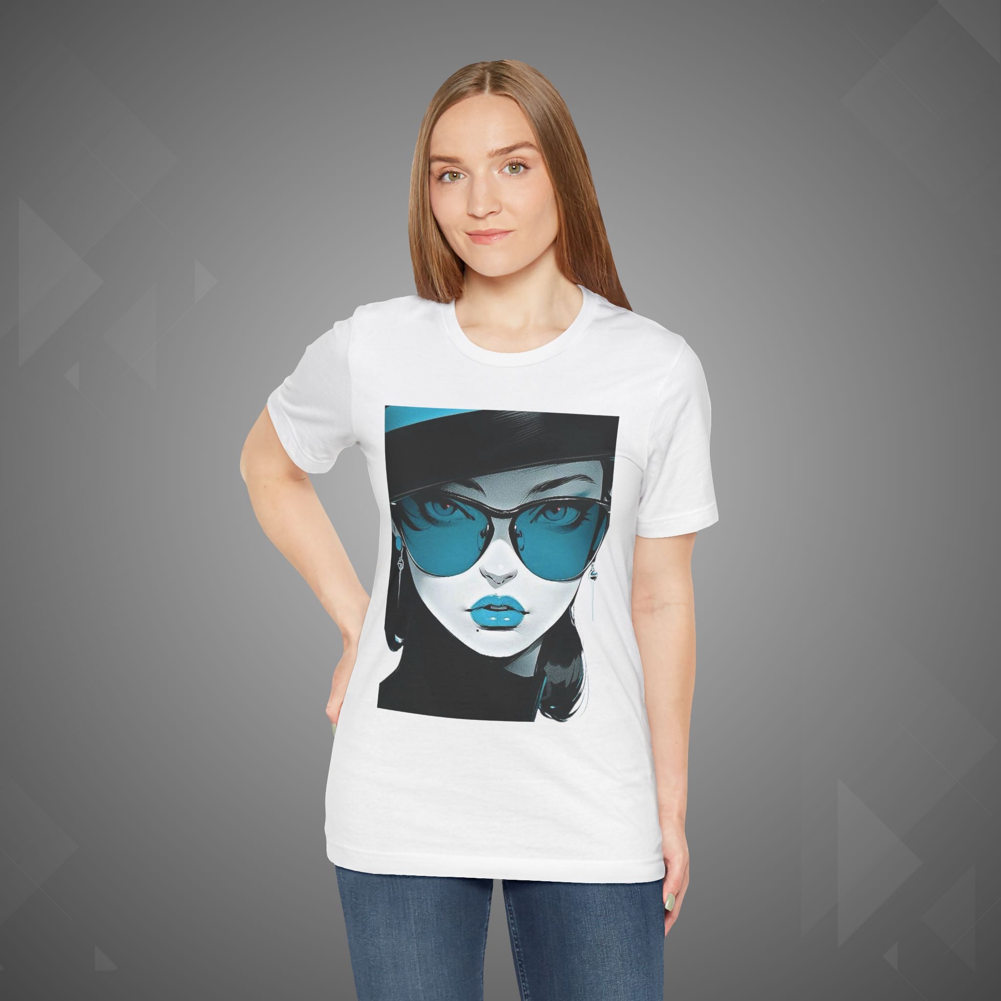 Futuristic Femme Fatale Tee