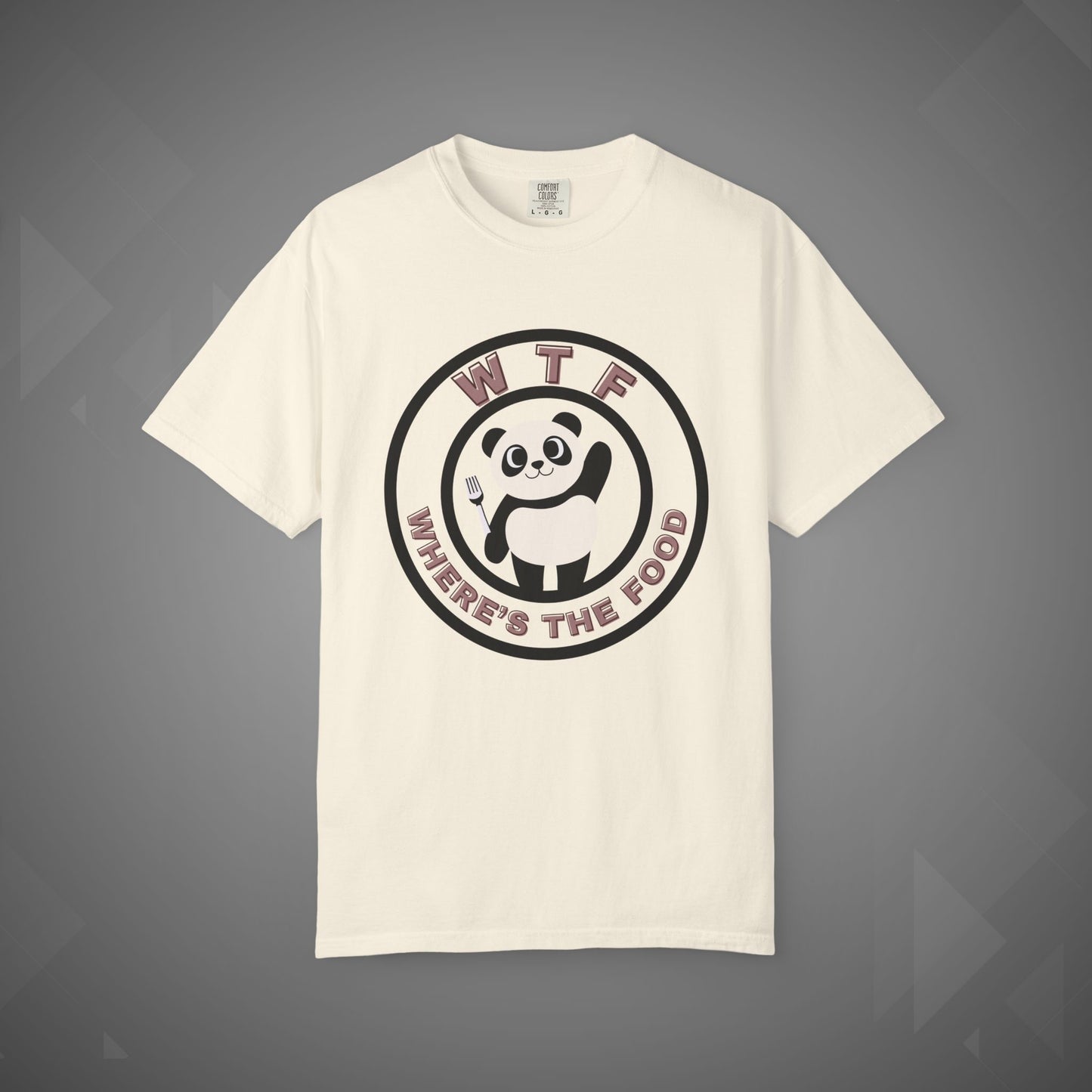 Funny T-Shirt | WTF Panda T-Shirt – "Where’s The Food"